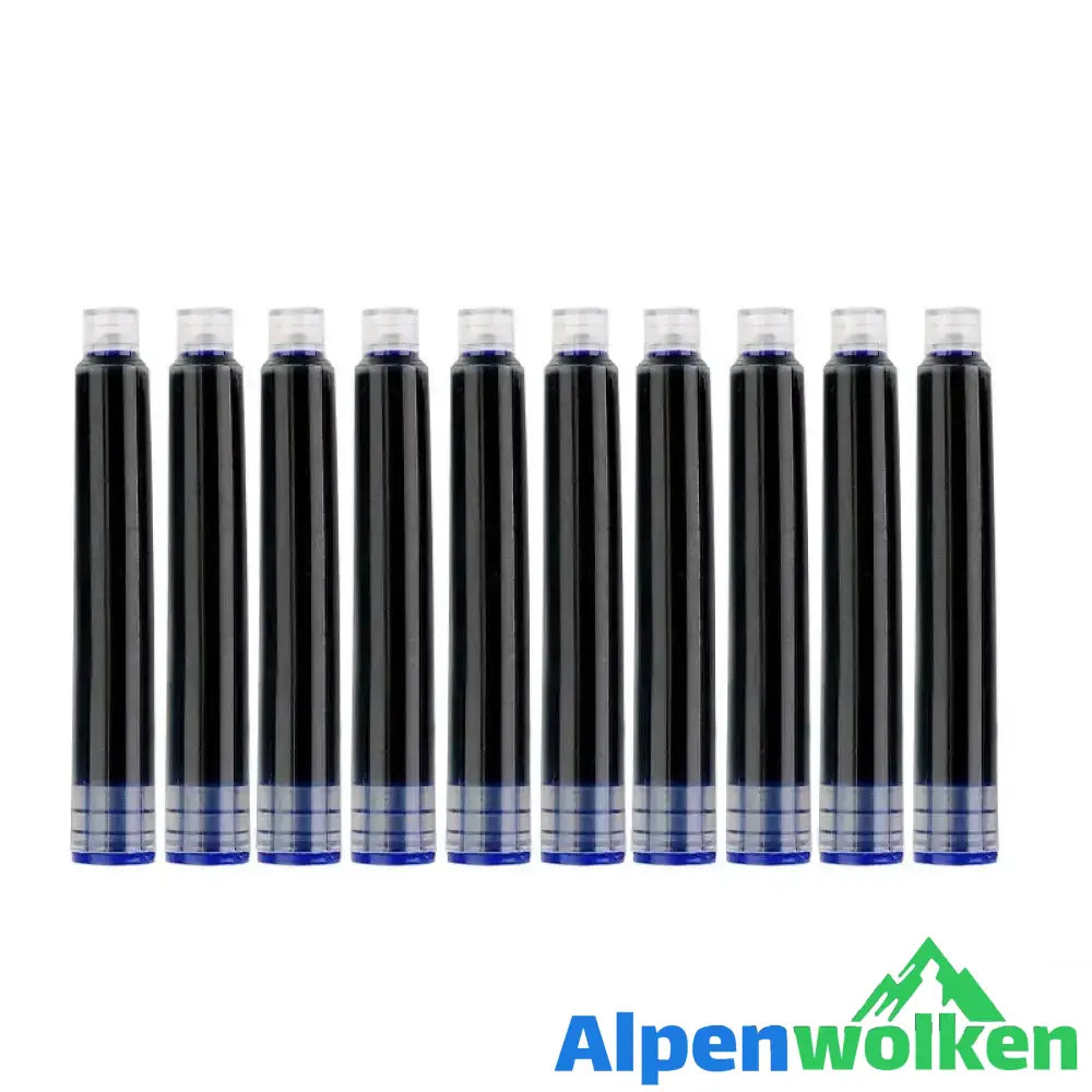 Alpenwolken - Bonbonfarbene Stifte Blaue Tinte-10pcs