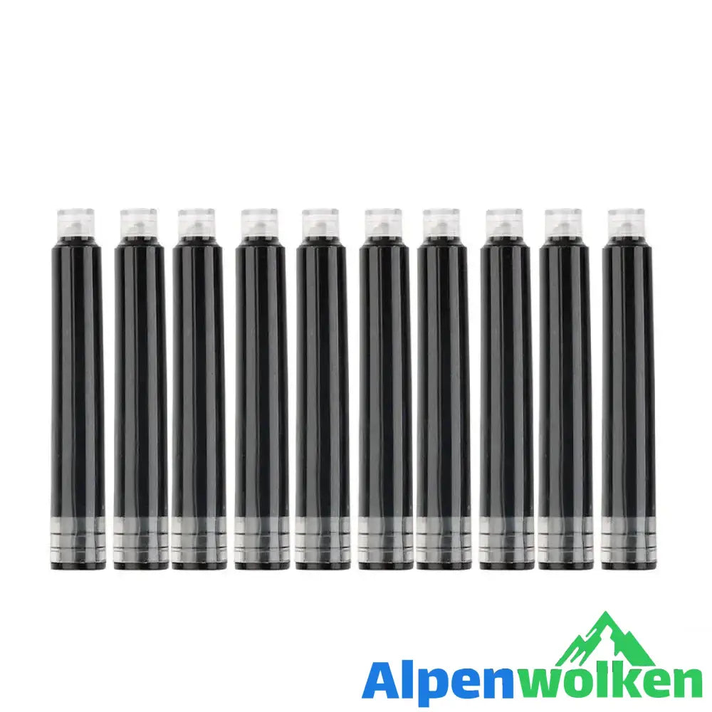 Alpenwolken - Bonbonfarbene Stifte Schwarze Tinte-10pcs