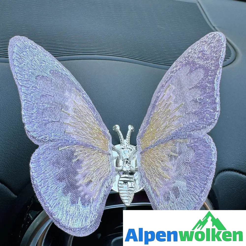 Alpenwolken - Borduurwerk Geurvlinder Decoratie