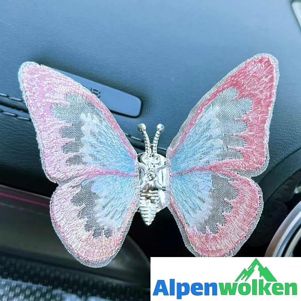 Alpenwolken - Borduurwerk Geurvlinder Decoratie