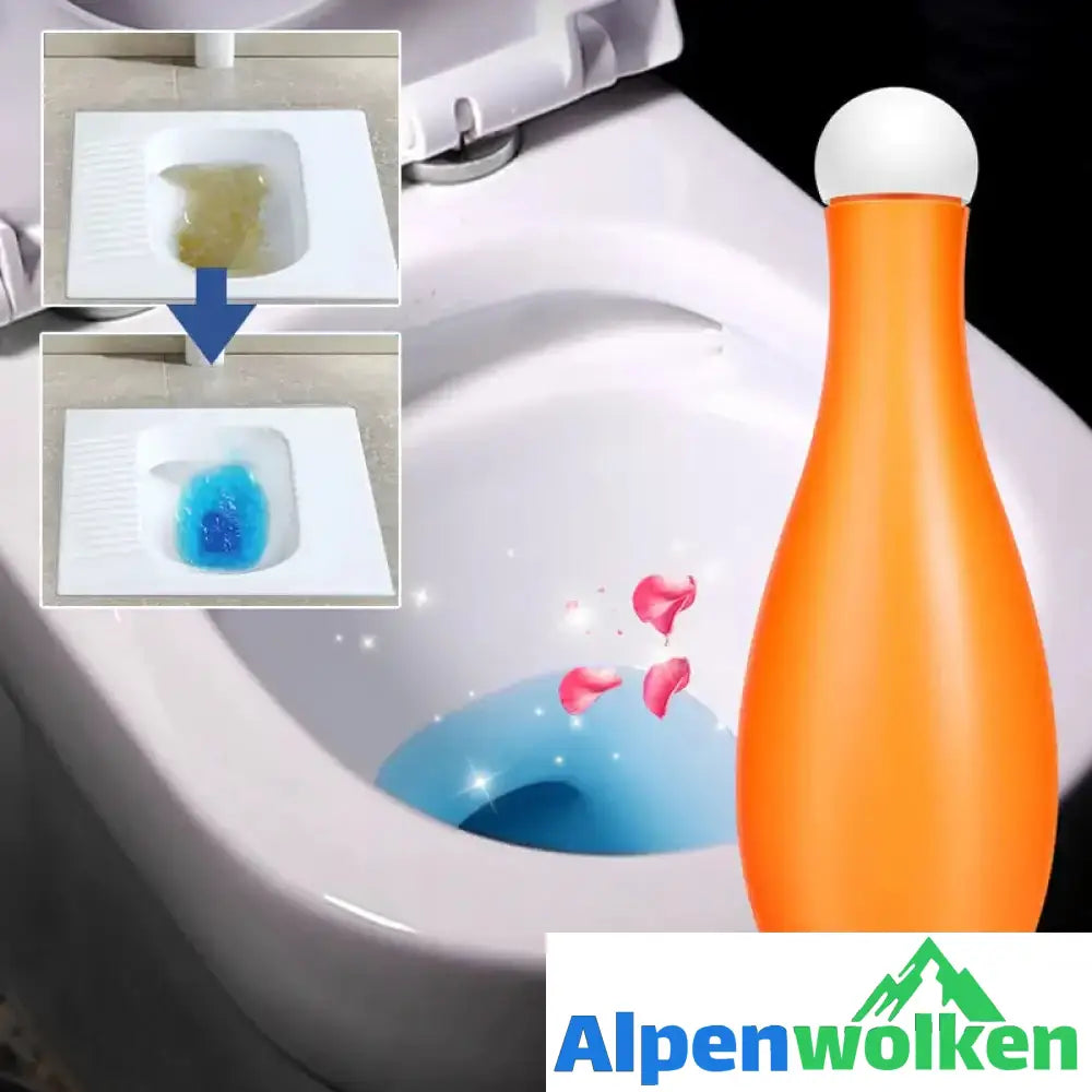 Alpenwolken - Bowling Blaue Blase Toilettenreiniger