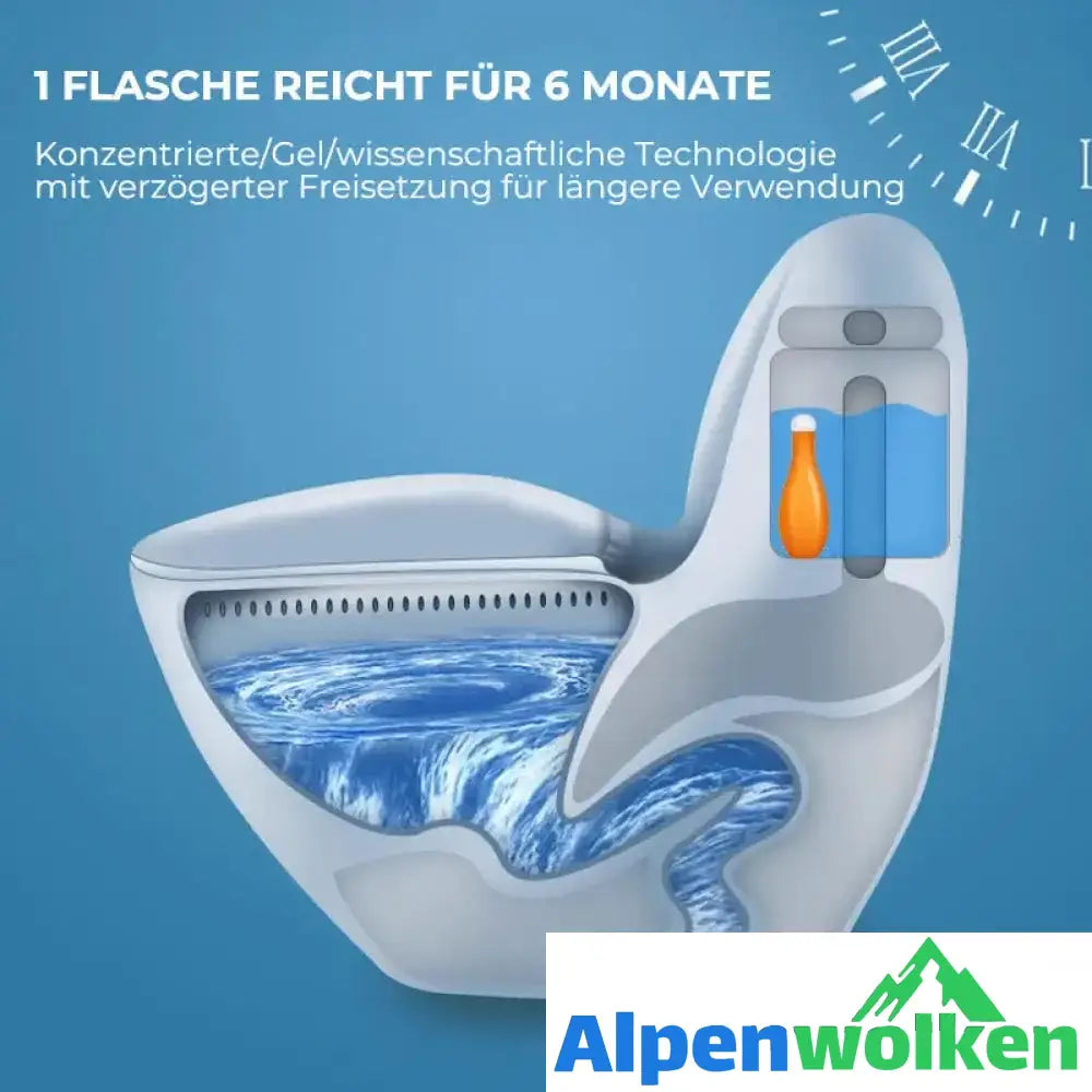 Alpenwolken - Bowling Blaue Blase Toilettenreiniger