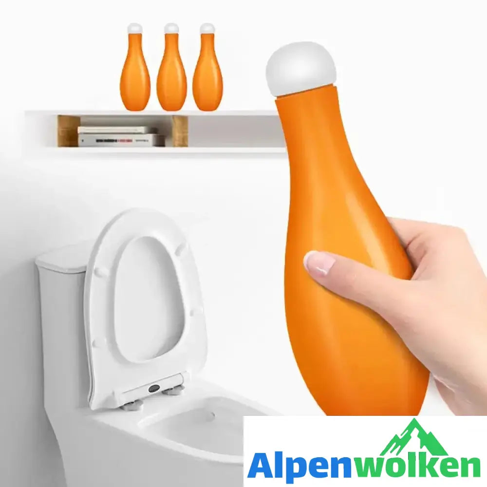 Alpenwolken - Bowling Blaue Blase Toilettenreiniger