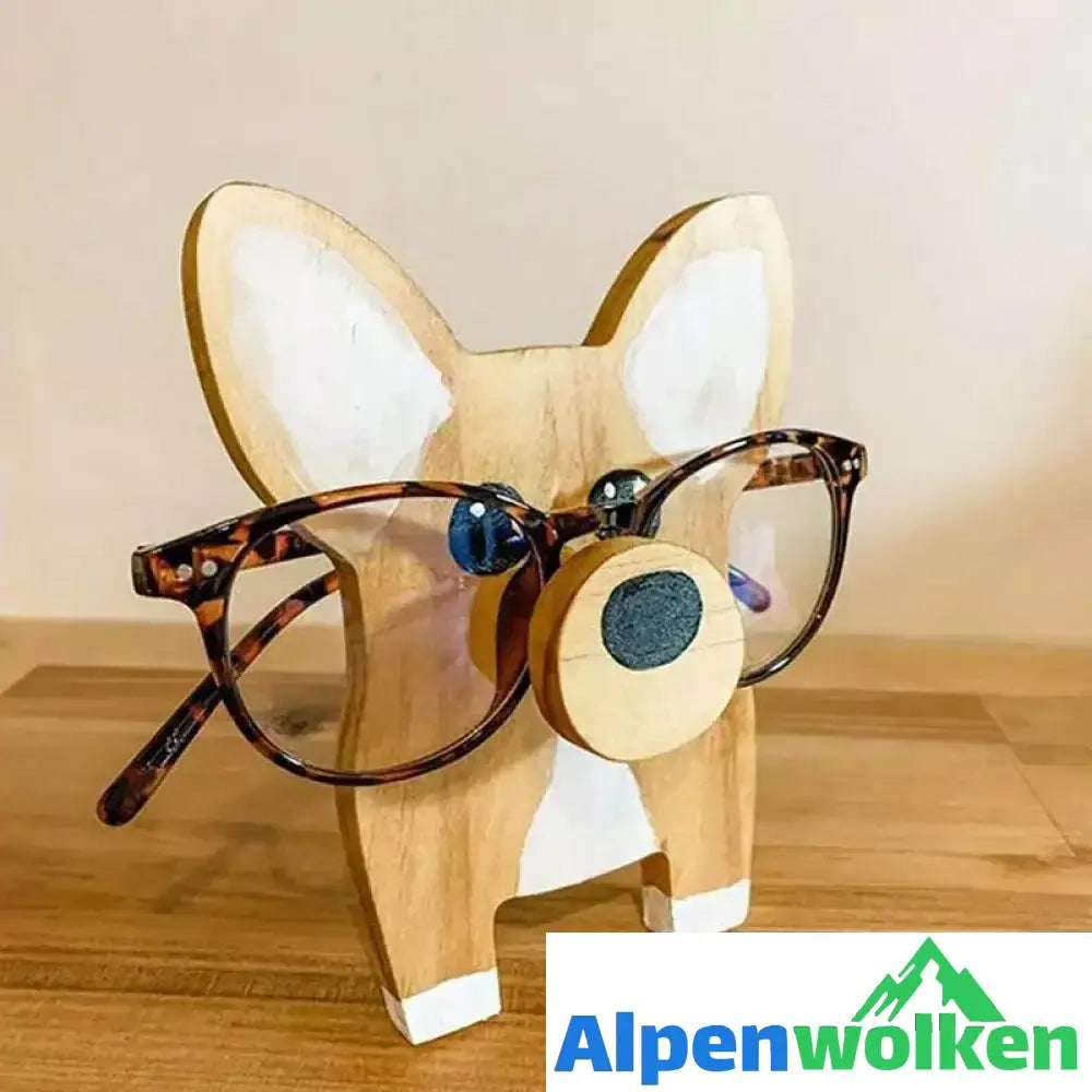 Alpenwolken - Brillengestell aus Holz