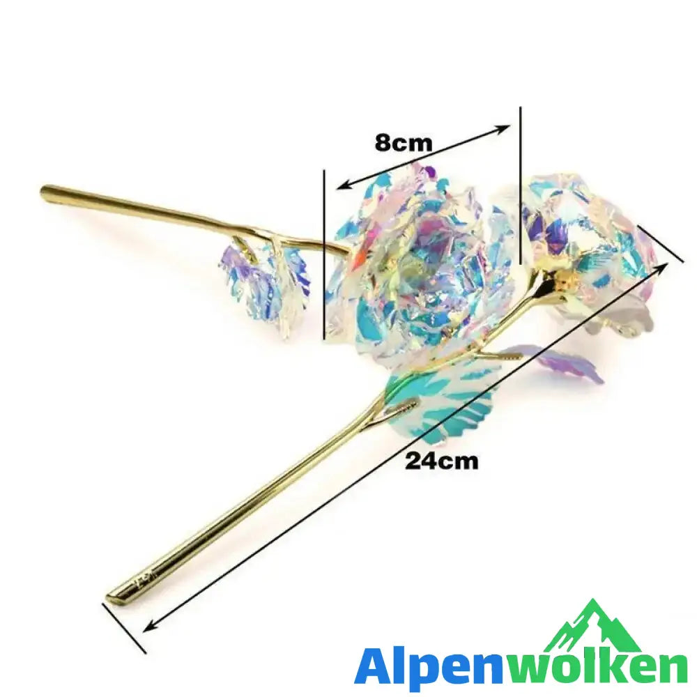 Alpenwolken - Bunte Galaxy Rose