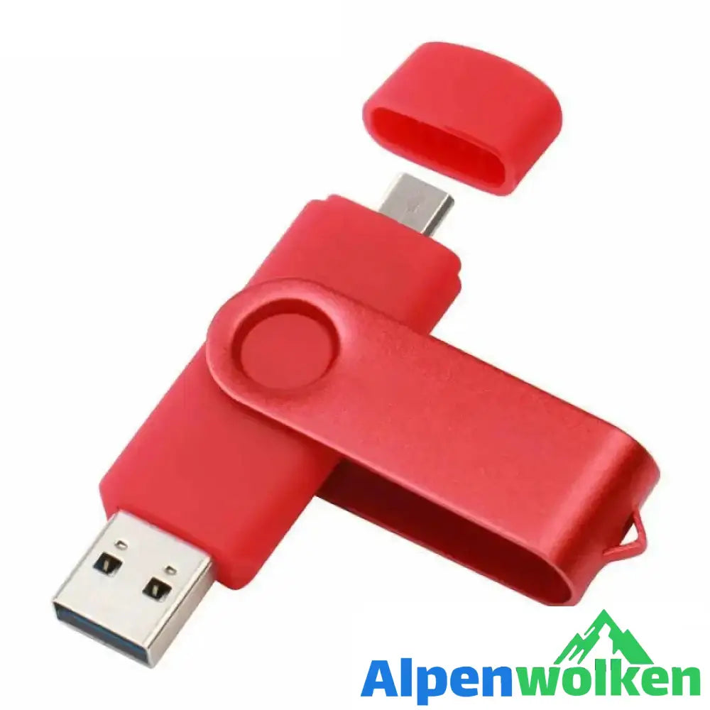 Alpenwolken - Bunter USB- Massenspeicher