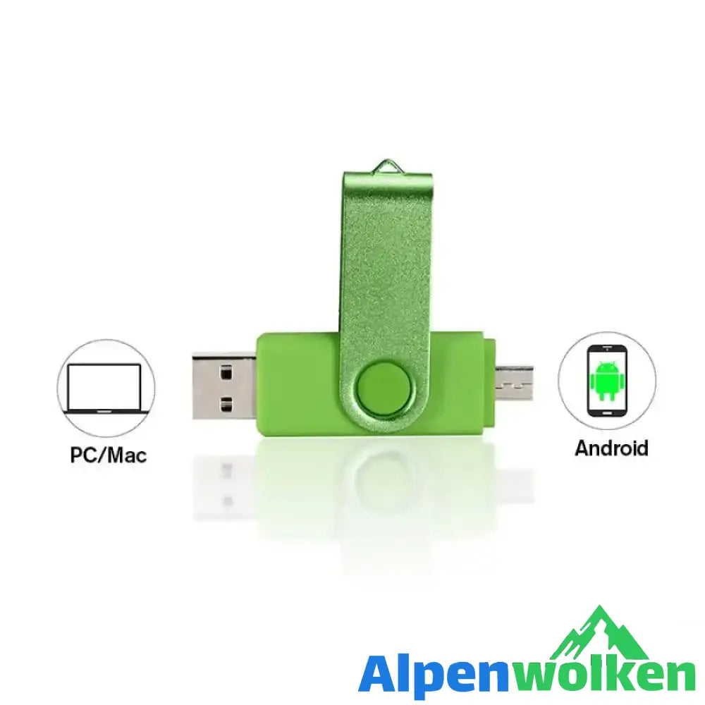 Alpenwolken - Bunter USB- Massenspeicher