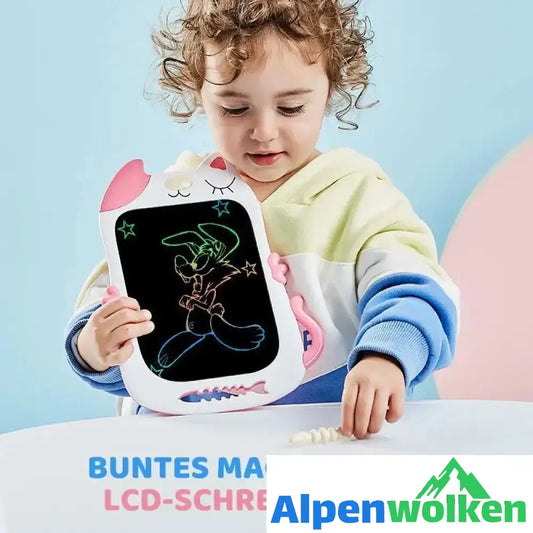 Alpenwolken - Buntes magnetisches LCD-Schreibtablett