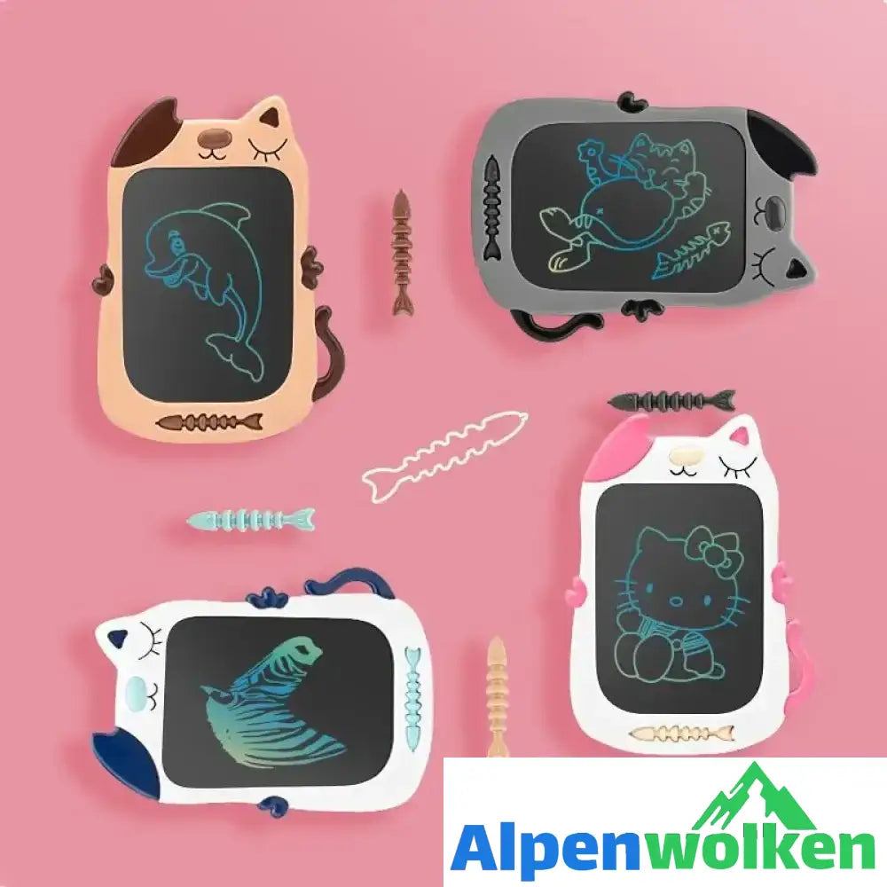 Alpenwolken - Buntes magnetisches LCD-Schreibtablett