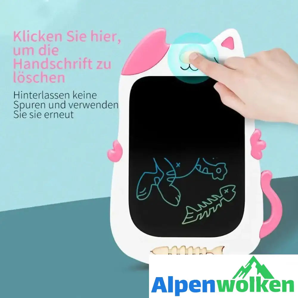 Alpenwolken - Buntes magnetisches LCD-Schreibtablett