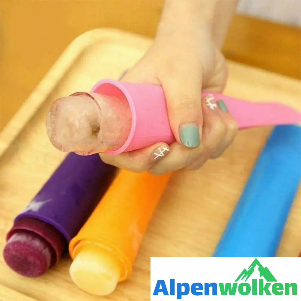 Alpenwolken - Buntes Silikon Eis Pop Mould