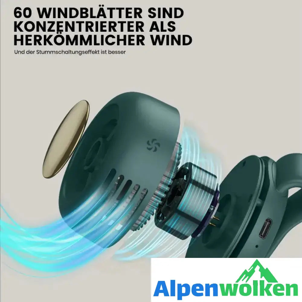 Alpenwolken - Clip-Taille ohne Flügel Ventilator