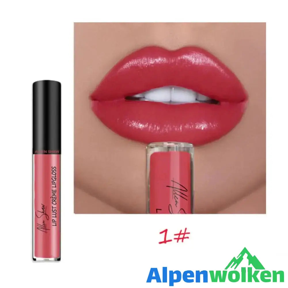 Alpenwolken - Cremiger Make-up wasserfester Lipgloss 01