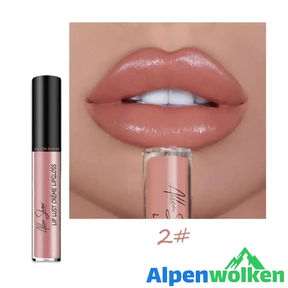 Alpenwolken - Cremiger Make-up wasserfester Lipgloss 02