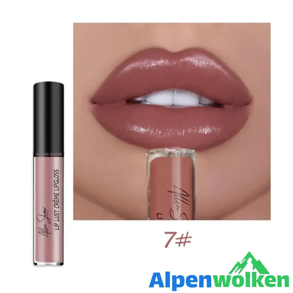 Alpenwolken - Cremiger Make-up wasserfester Lipgloss 07