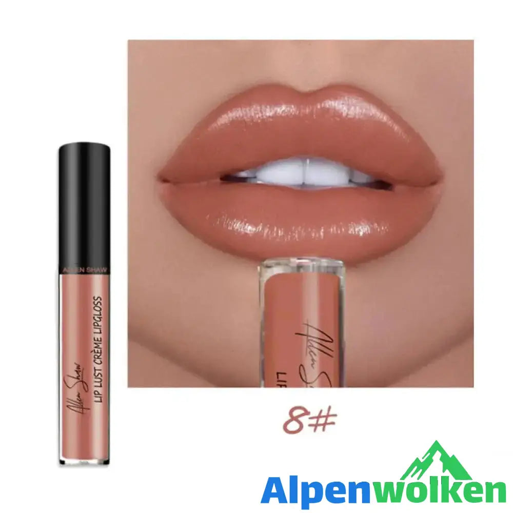 Alpenwolken - Cremiger Make-up wasserfester Lipgloss 08