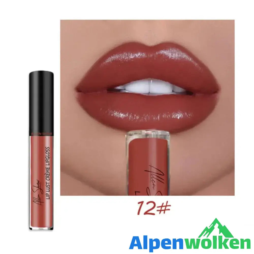 Alpenwolken - Cremiger Make-up wasserfester Lipgloss 12