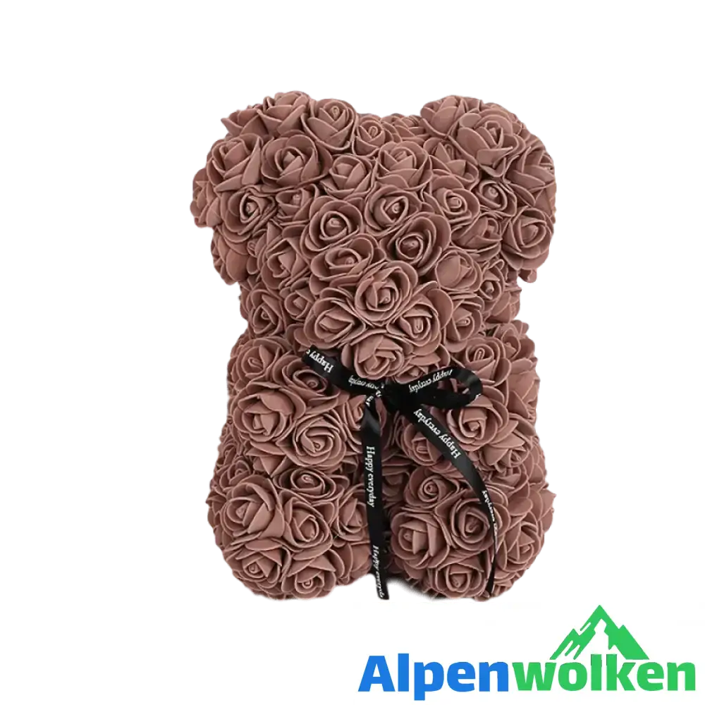 Alpenwolken - Dämmerlicht™ Der blumenförmige Teddy für eine blühende Überraschung! Auburn