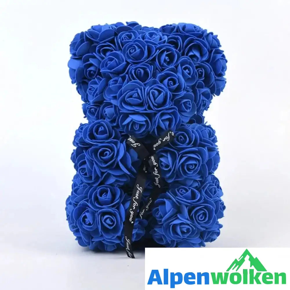 Alpenwolken - Dämmerlicht™ Der blumenförmige Teddy für eine blühende Überraschung! Blau