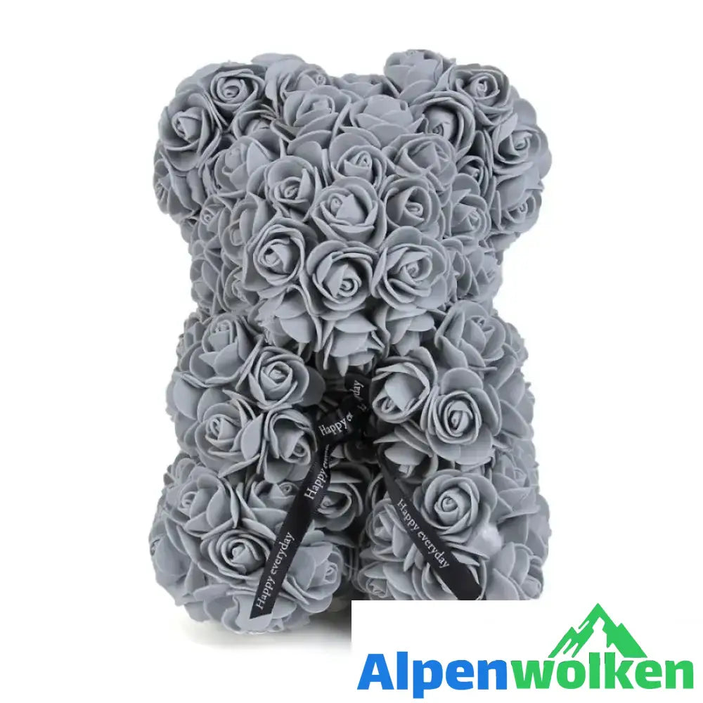 Alpenwolken - Dämmerlicht™ Der blumenförmige Teddy für eine blühende Überraschung! Gray