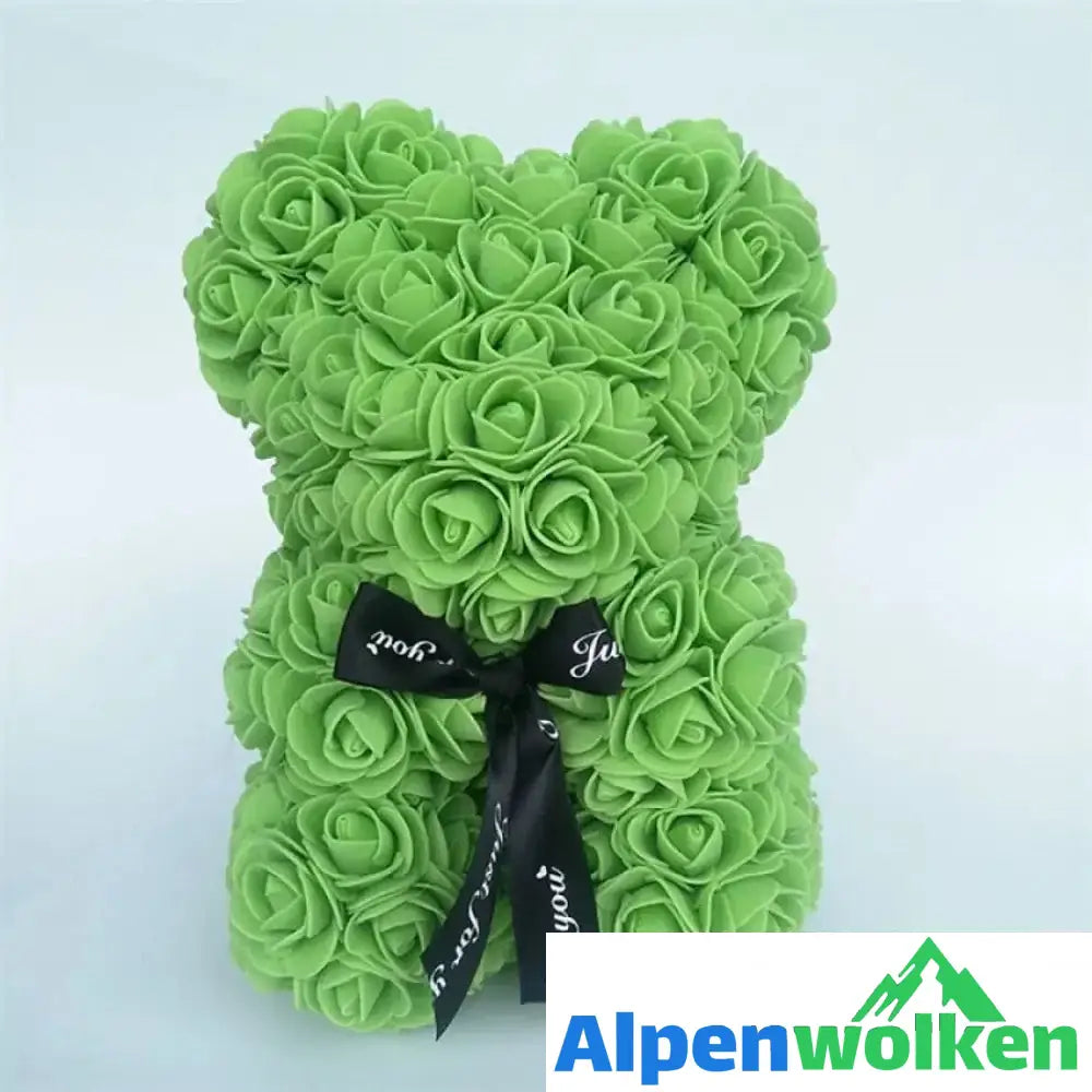 Alpenwolken - Dämmerlicht™ Der blumenförmige Teddy für eine blühende Überraschung! Grün