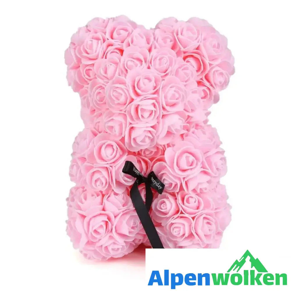 Alpenwolken - Dämmerlicht™ Der blumenförmige Teddy für eine blühende Überraschung! Hellrosa