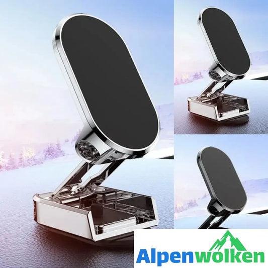 Alpenwolken - Dämmerlicht-Klappbarer Autotelefonhalter aus Metall