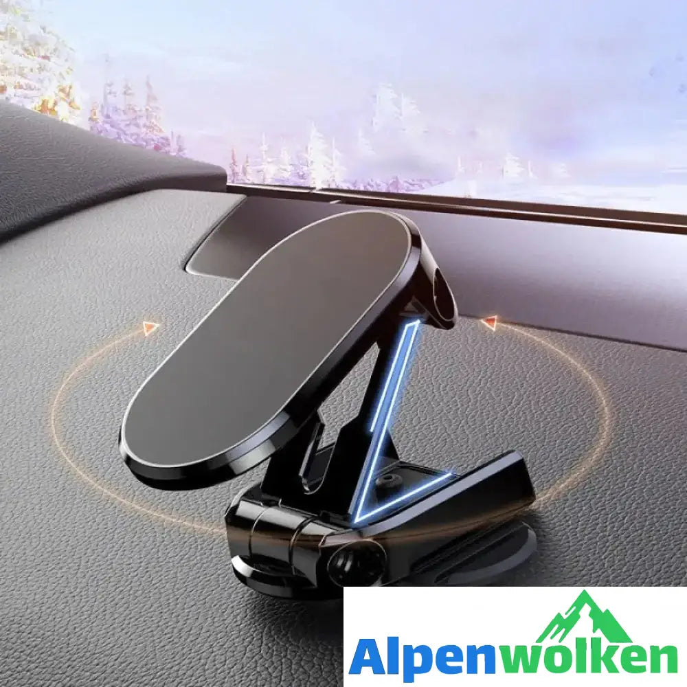 Alpenwolken - Dämmerlicht-Klappbarer Autotelefonhalter aus Metall