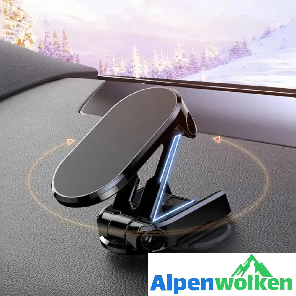 Alpenwolken - Dämmerlicht-Klappbarer Autotelefonhalter aus Metall