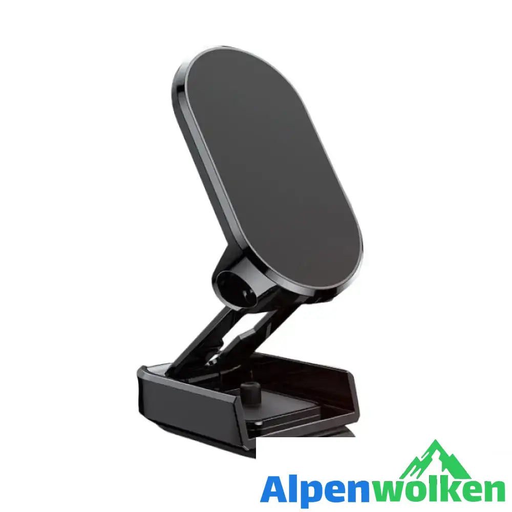 Alpenwolken - Dämmerlicht-Klappbarer Autotelefonhalter aus Metall Schwarz