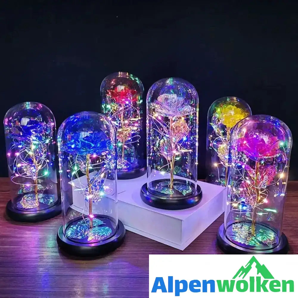 Alpenwolken - Dämmerlicht LED Enchanted Galaxy Rose