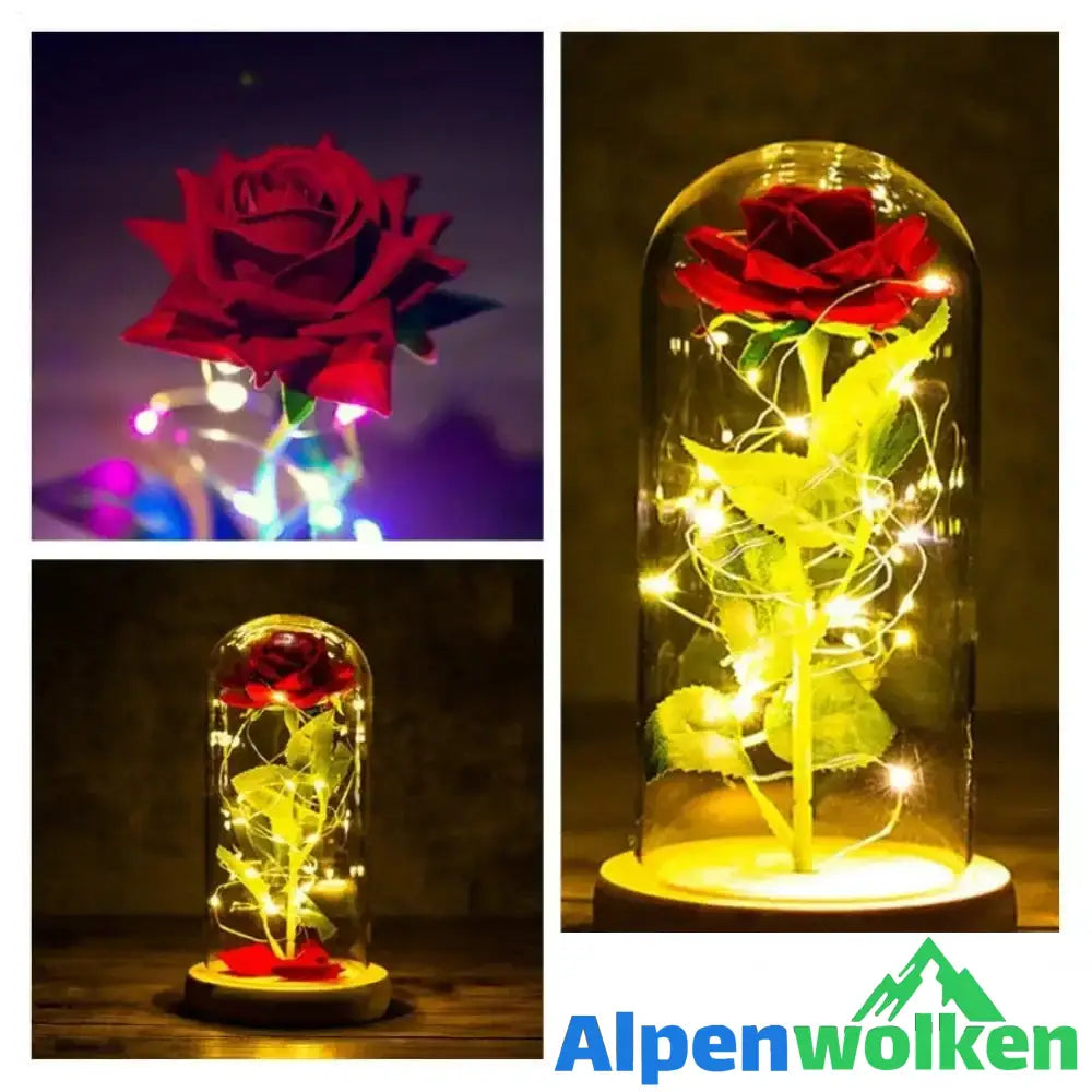 Alpenwolken - Dämmerlicht LED Enchanted Galaxy Rose