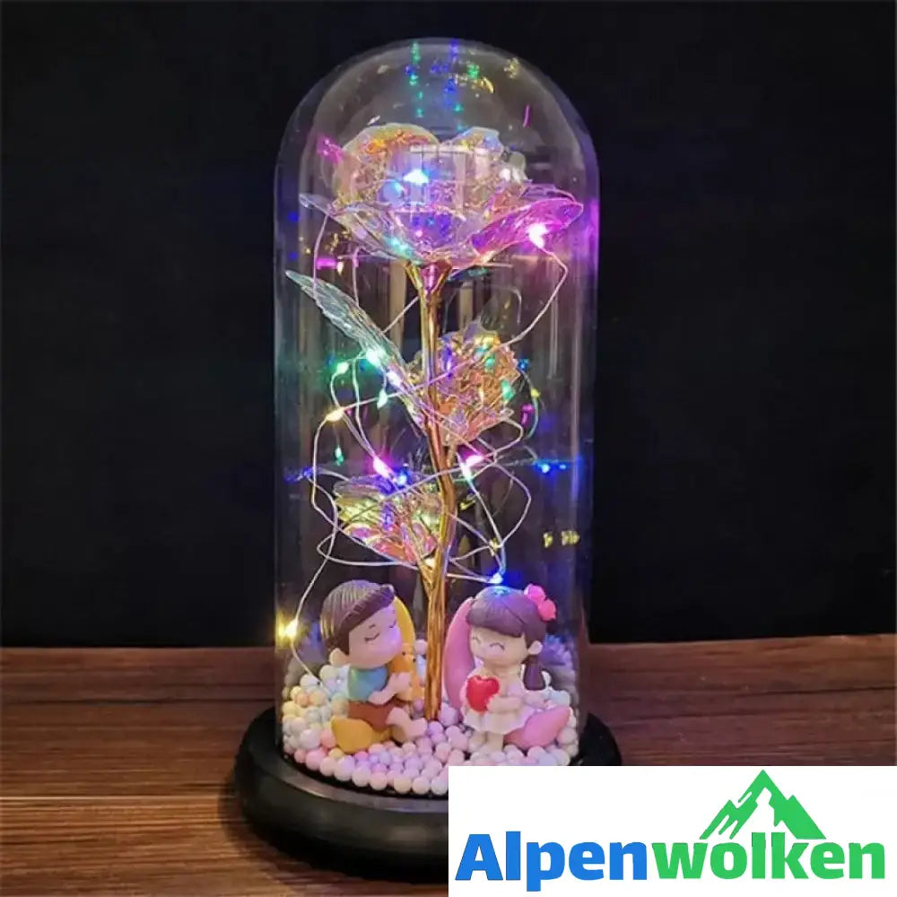 Alpenwolken - Dämmerlicht LED Enchanted Galaxy Rose