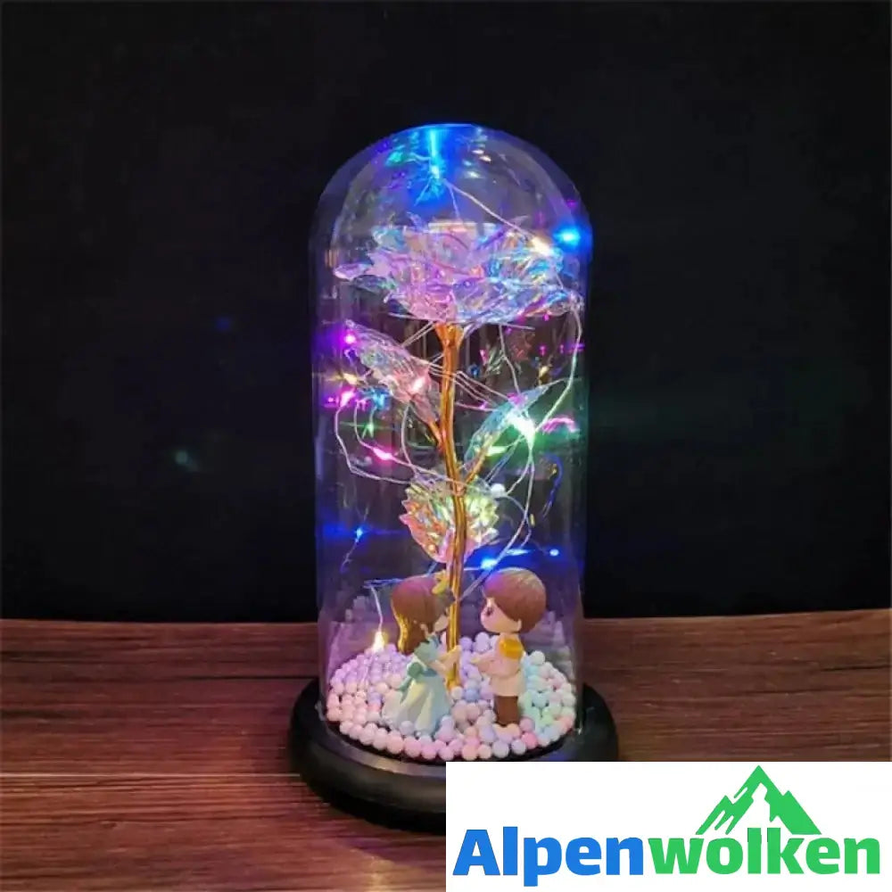 Alpenwolken - Dämmerlicht LED Enchanted Galaxy Rose