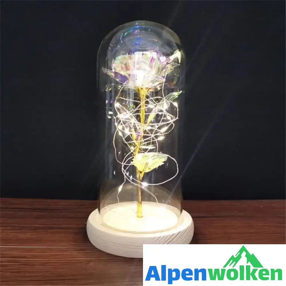 Alpenwolken - Dämmerlicht LED Enchanted Galaxy Rose Klar