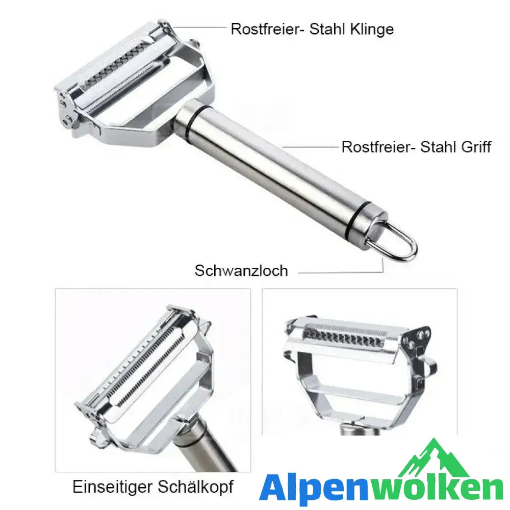 Alpenwolken - Dämmerlicht Neuer Multifunktionsgemüseschäler