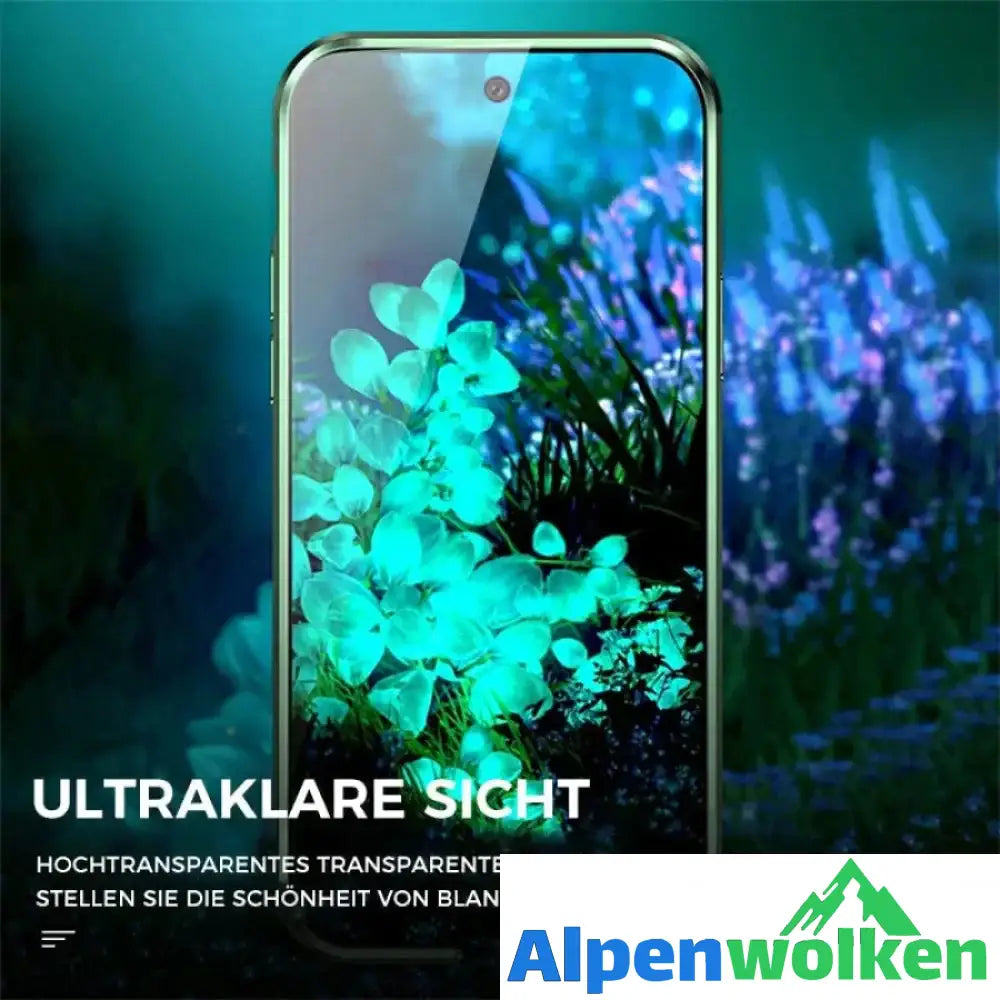 Alpenwolken - Dämmerlicht Samsung magnetische gehärtete Glas-Doppelseitige Handyhülle