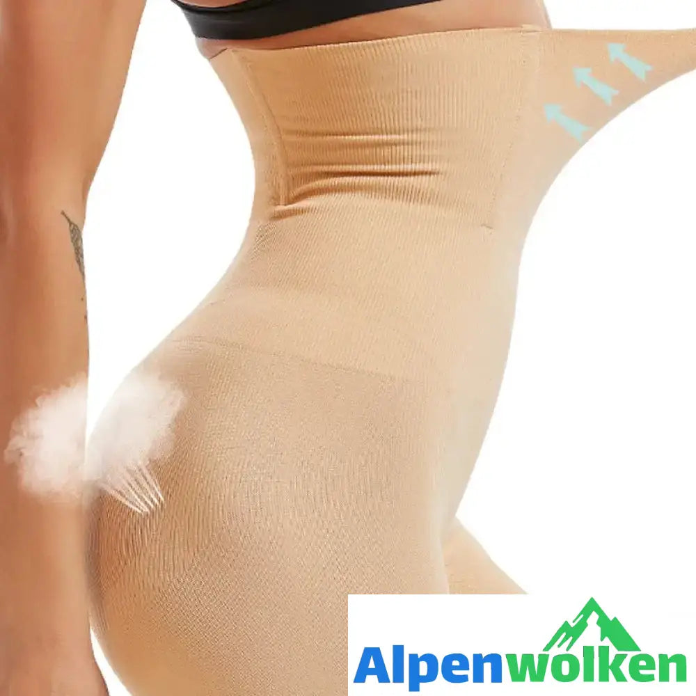 Alpenwolken - Damen bauchhebende körperformende Hose