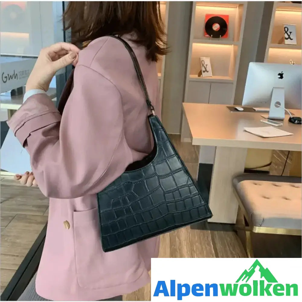 Alpenwolken - Damen Einfache Retro-Handtasche