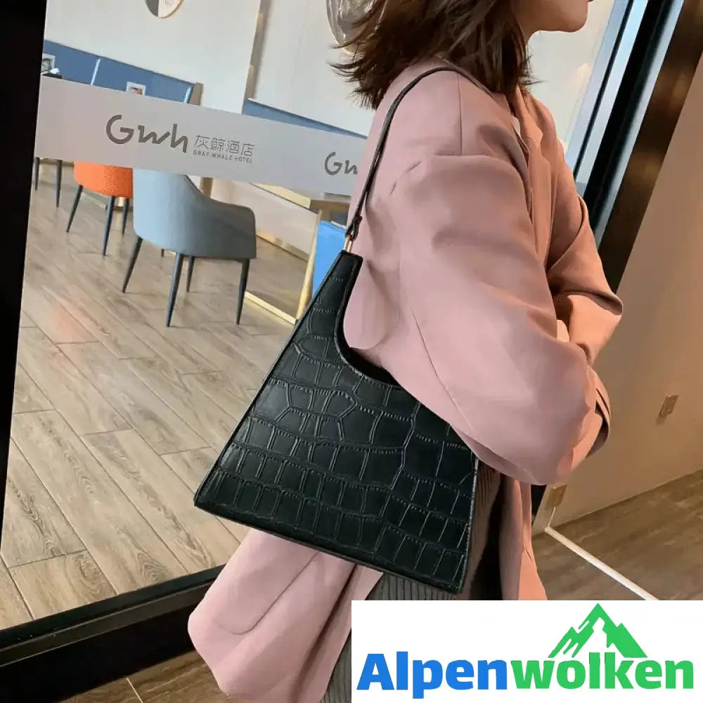 Alpenwolken - Damen Einfache Retro-Handtasche