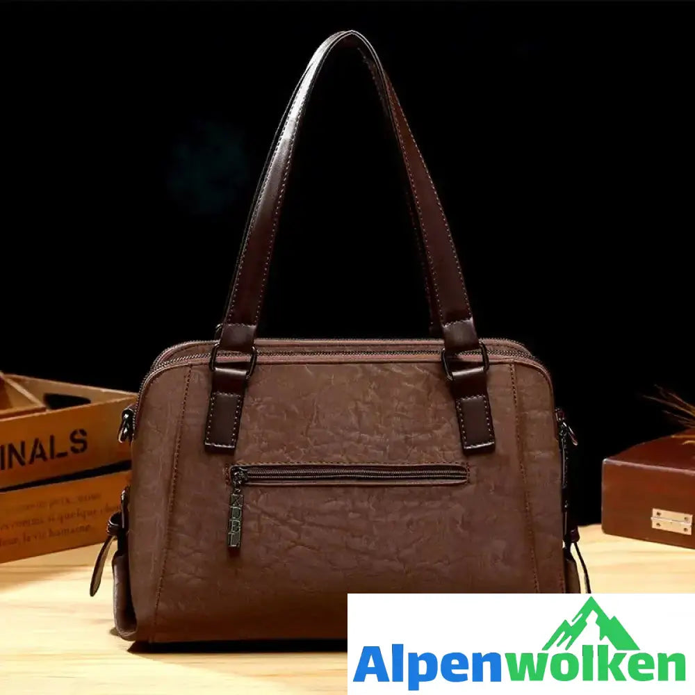 Alpenwolken - Damen Elegante Umhängetasche mit großem Fassungsvermögen