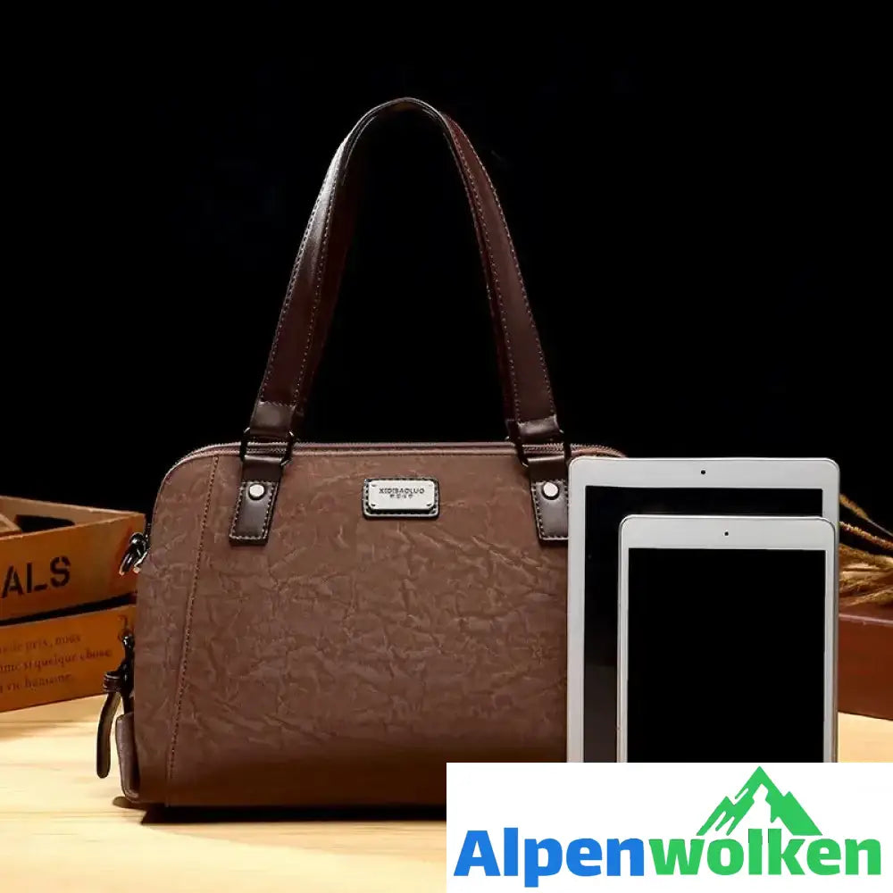 Alpenwolken - Damen Elegante Umhängetasche mit großem Fassungsvermögen