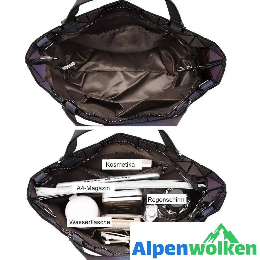 Alpenwolken - Damen Geometrische Tasche