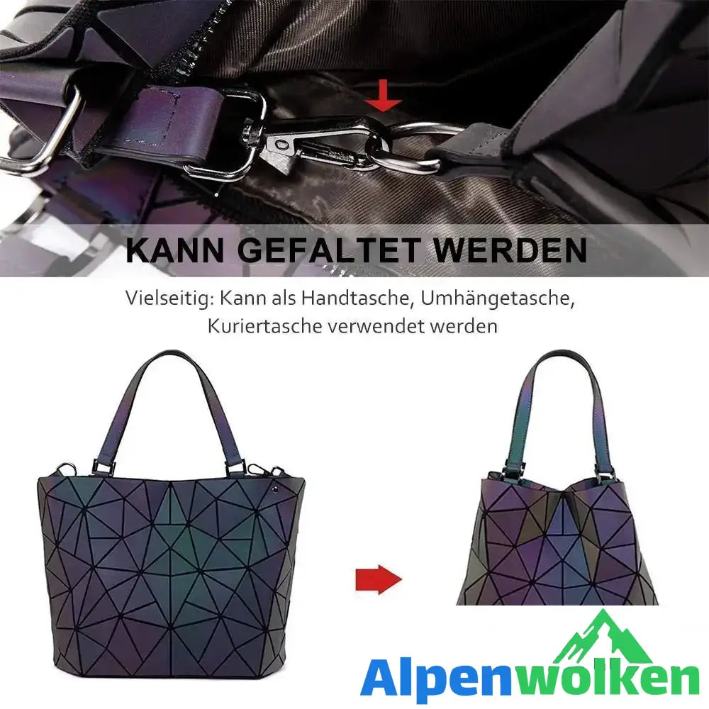 Alpenwolken - Damen Geometrische Tasche