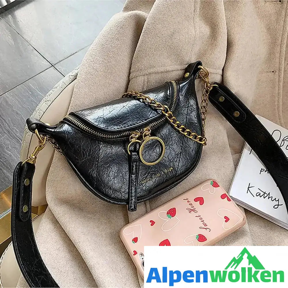 Alpenwolken - Damen Graziöse Mode Umhängetasche