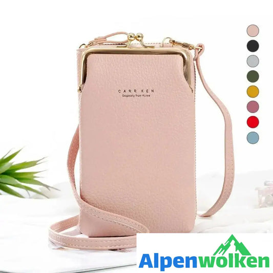 Alpenwolken - Damen Handytasche Umhängetasche