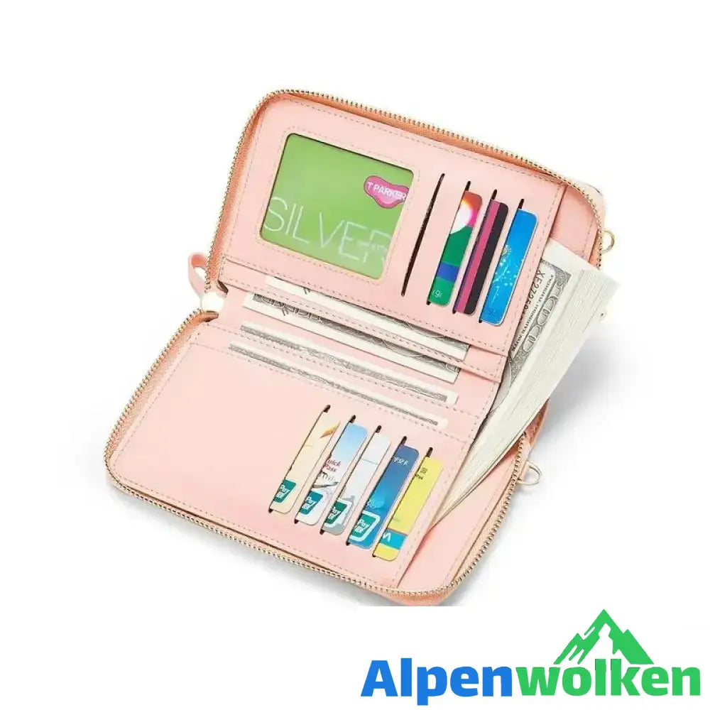 Alpenwolken - Damen Handytasche Umhängetasche