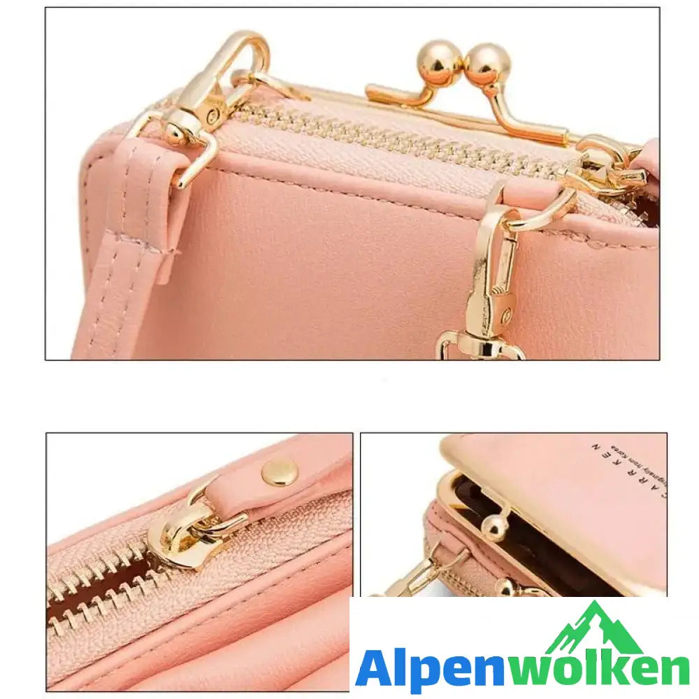 Alpenwolken - Damen Handytasche Umhängetasche