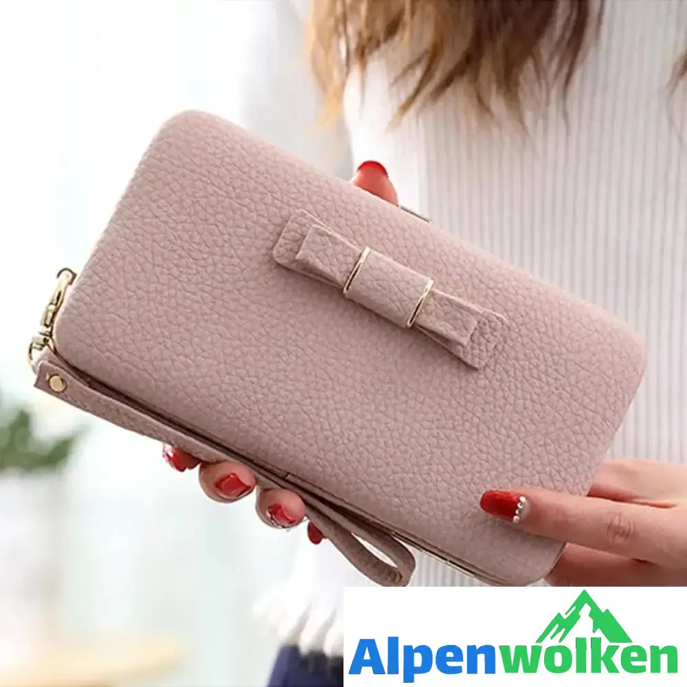 Alpenwolken - Damen Hochzeitstag süße Geldbörse, Handtasche Rosa