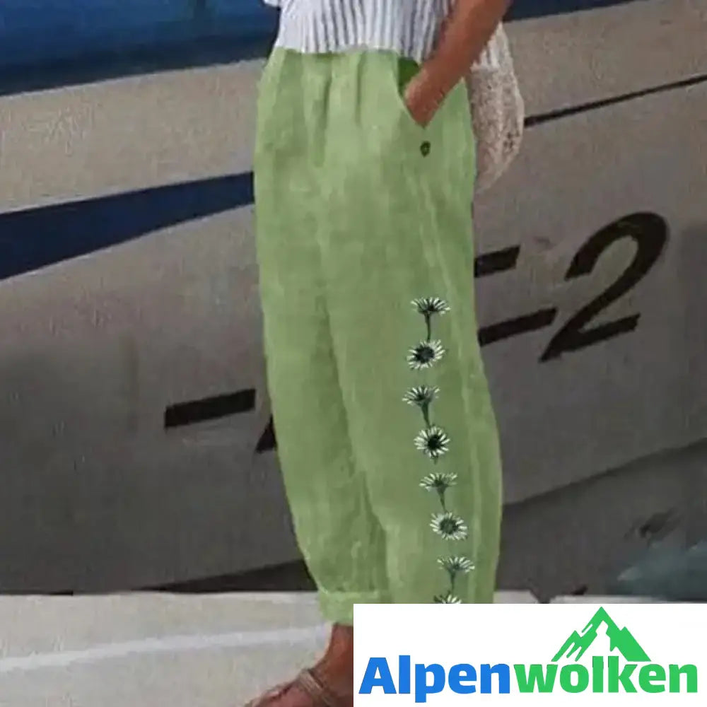 Alpenwolken - Damen Lässige Hosen